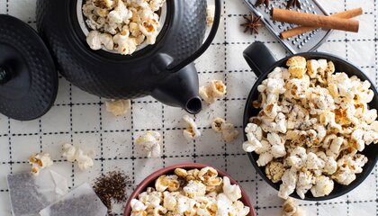 Der Geschmack von Chai und Zimt und genau die richtige Menge an Süßem macht das Chai-Tee-Popcorn zu einem köstlichen Snack | © djd/The Popcorn Board