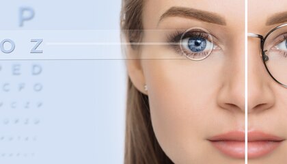 Oft lassen sich die Patienten aus ästhetische Gründen lasern. Aber es kann auch die Lebensqualität deutlich steigern, wenn auf eine Sehhilfe verzichtet werden kann. | © Shutterstock/Peakstock