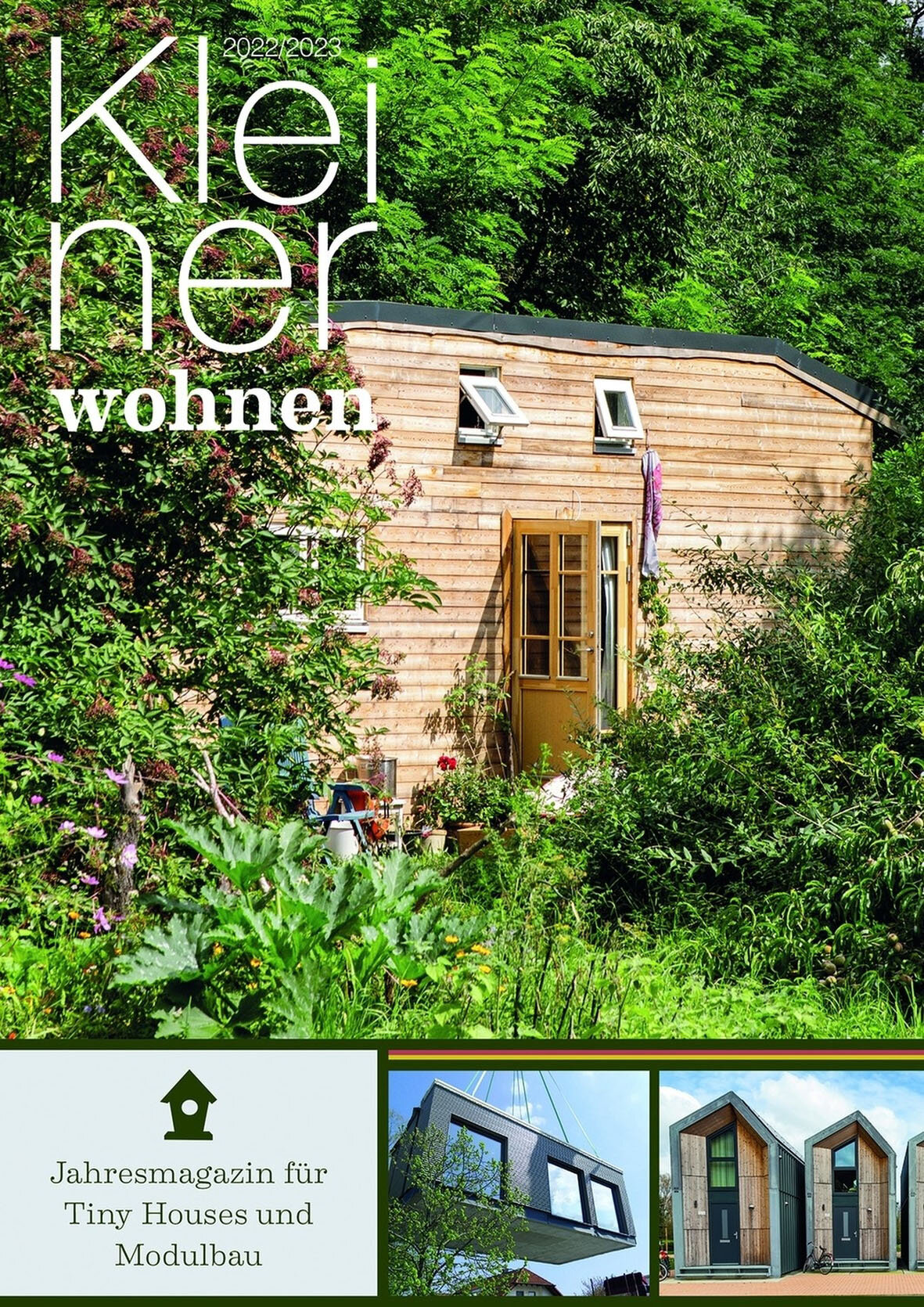 Eine Vielzahl von Informationen rund ums Wohnen XS finden Tiny-House-Interessierte in dem Magazin "Kleiner Wohnen"