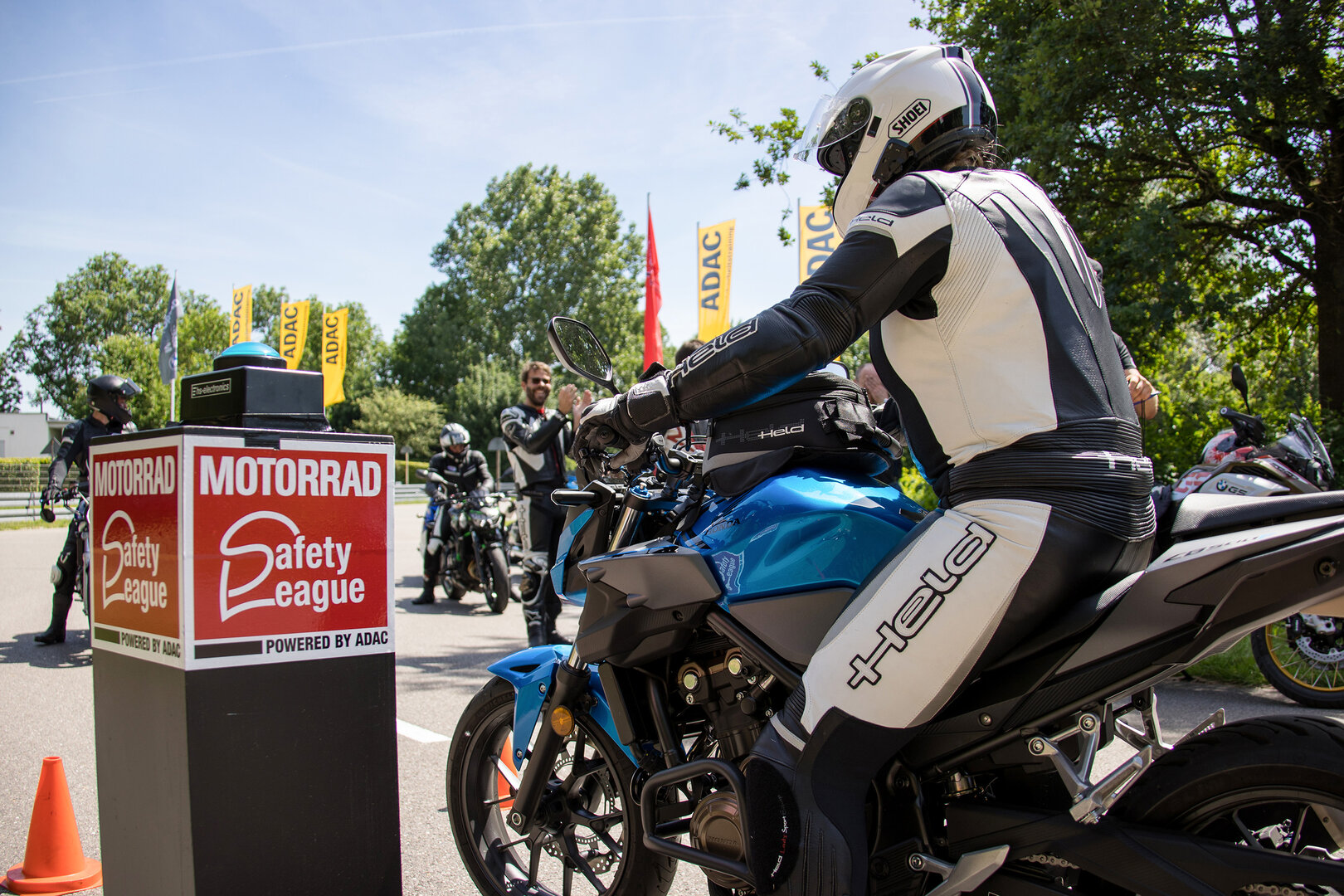 Sicherheitstraining auf dem Motorrad. | © ADAC
