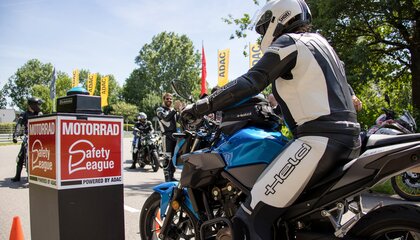 Sicherheitstraining auf dem Motorrad. | © ADAC