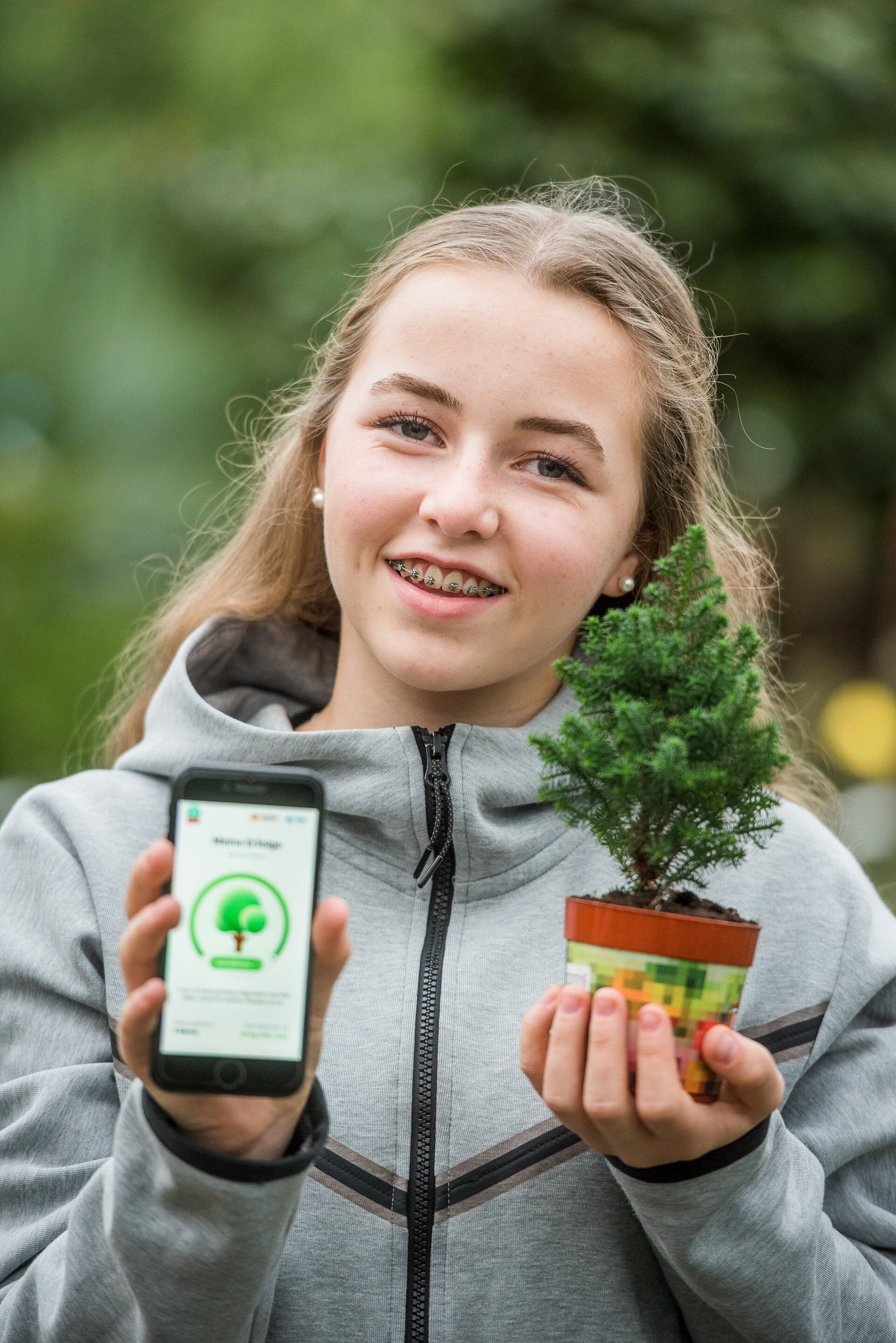 Per App wurden Bildung und Klimaschutz vereint