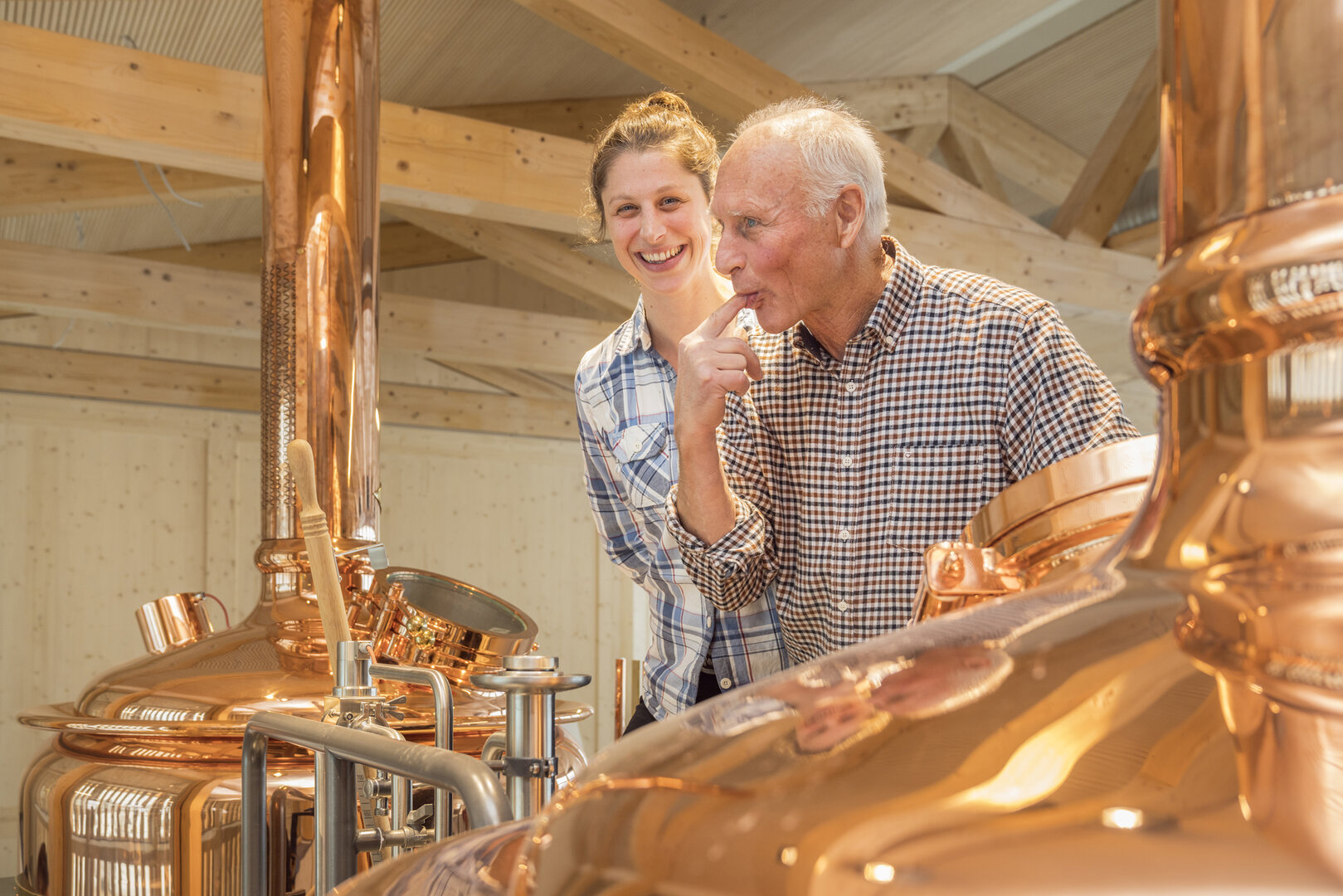 Bierbrauen nach alter Tradition. | © Bezirk Oberbayern, Archiv FLM Glentleiten