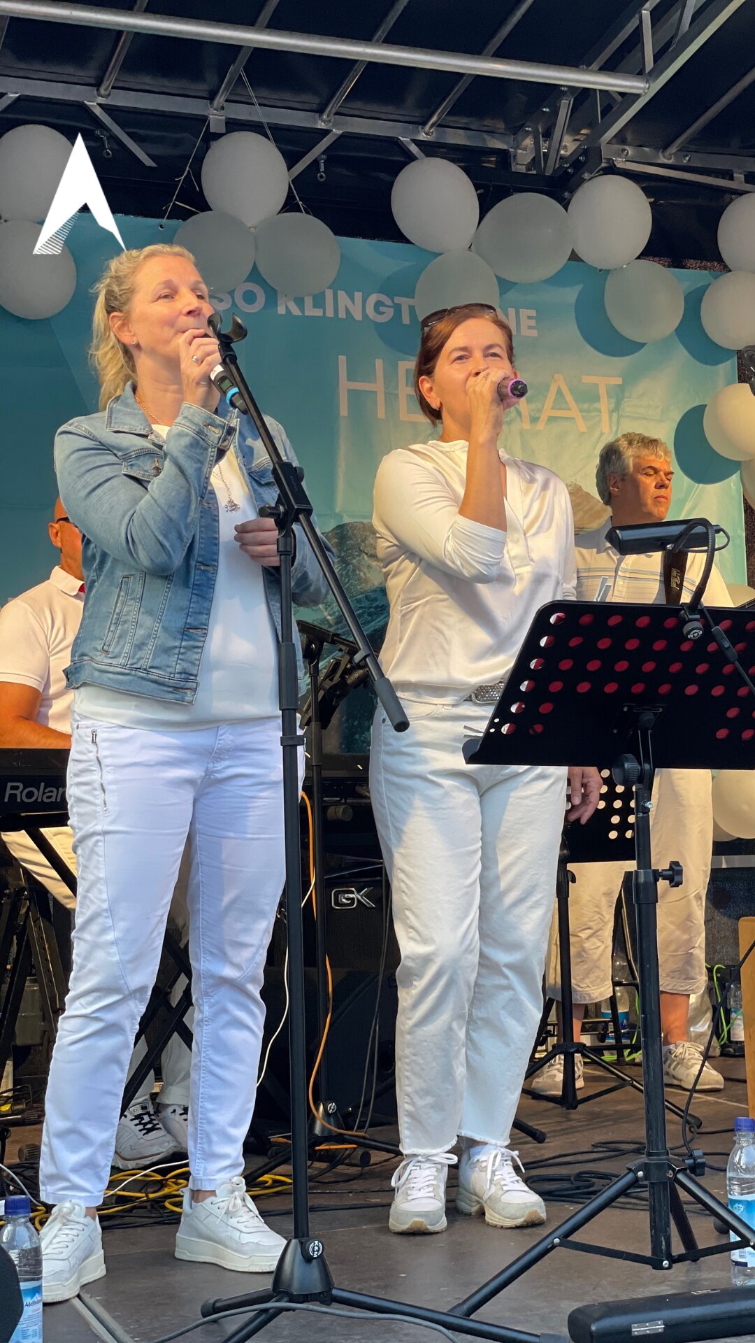 Sängerinnen der Coverband "DownSized"