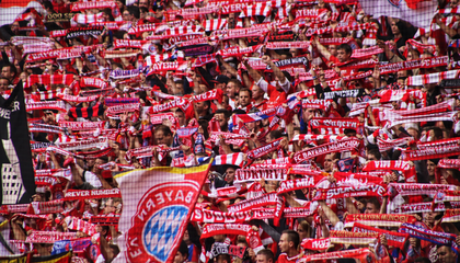 Fans of FC Bavaria Munich at the Allianz Arena | © Unsplash / Bernd 📷 Dittrich
